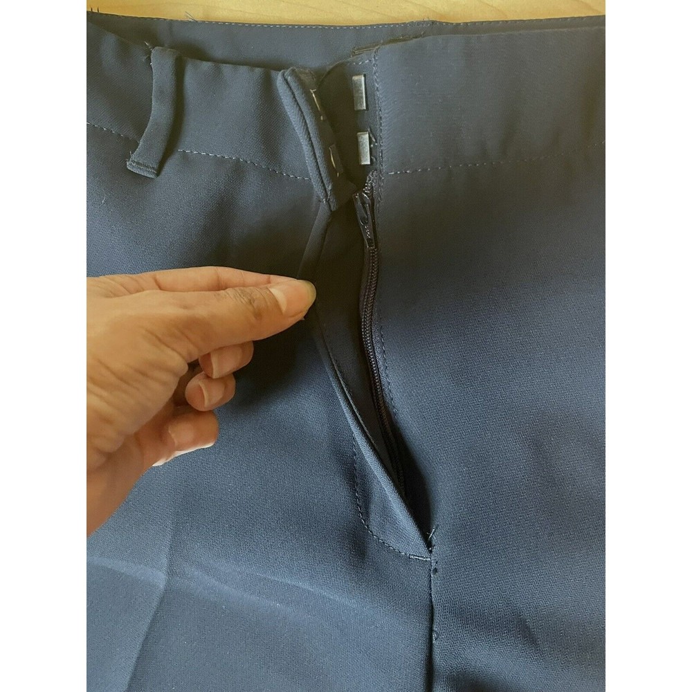 NWT Talbots Cropped Pants Size 14P Navy Blue - Picture 10 of 10